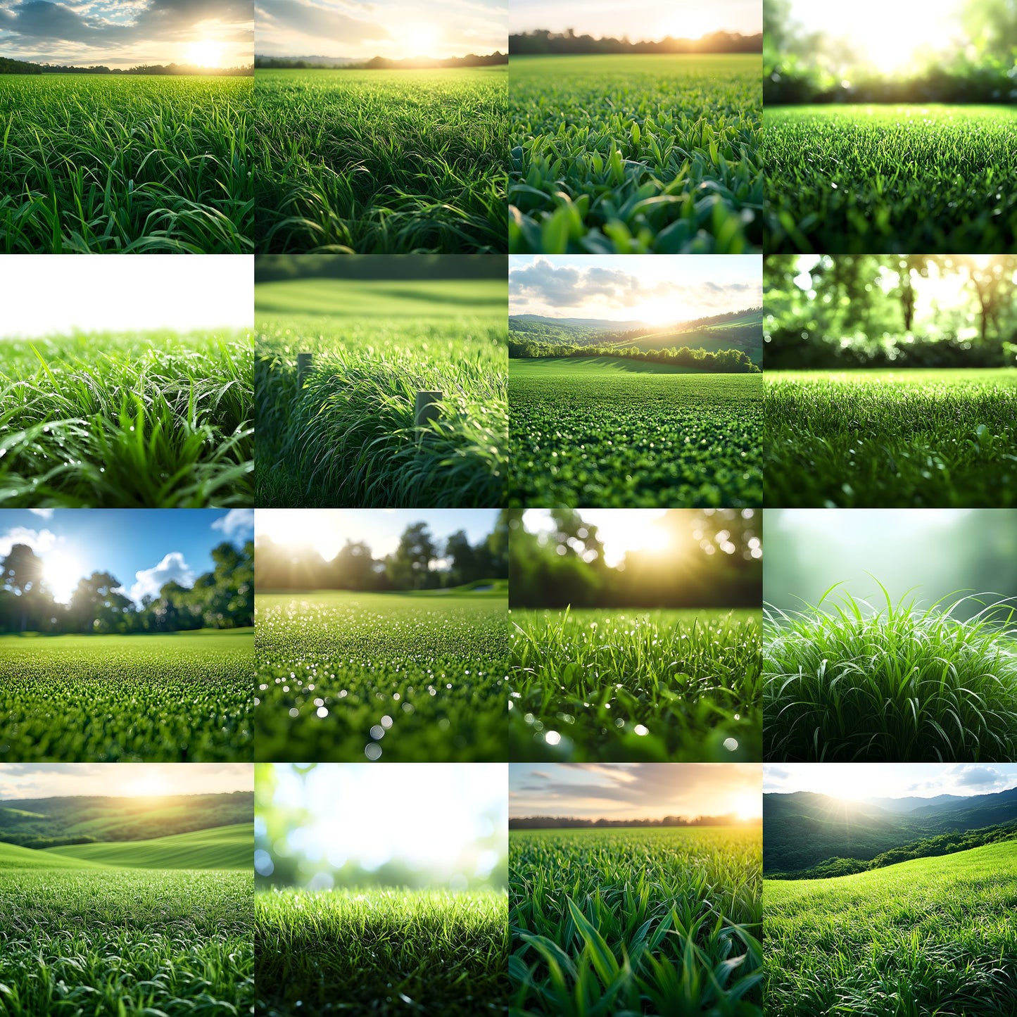 Sporty Green Field Backdrop, Lush Backgrounds, Digital Photography Backdrops for Sports Portraits, Team Photo Day, High Resolution Images