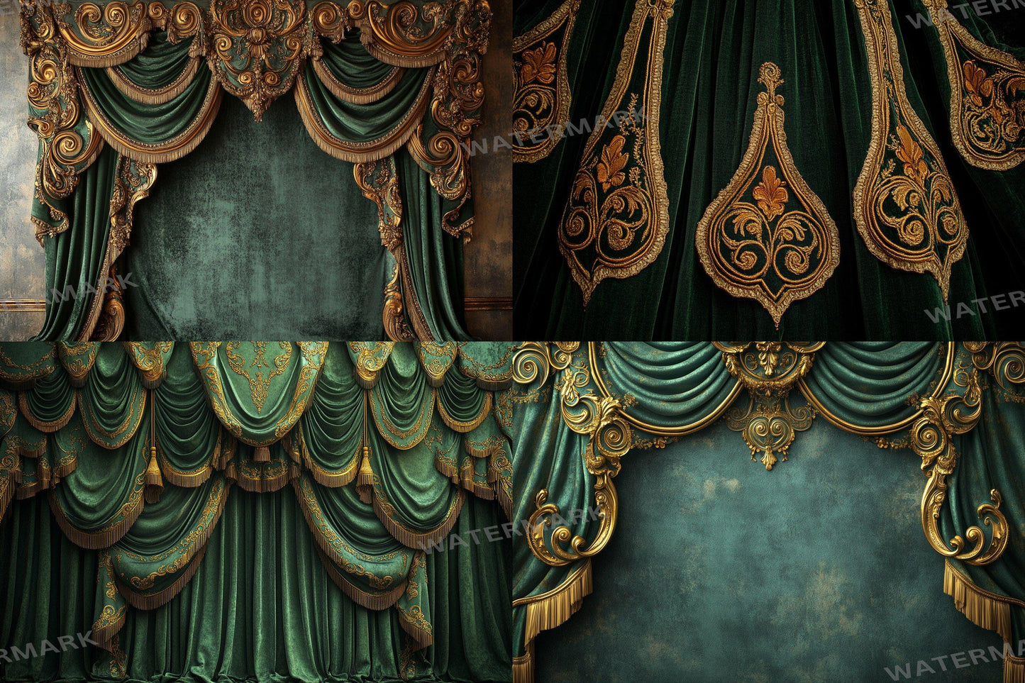 Baroque Garden Digital Backgrounds, Vintage, Maternity Backdrop, Nature, Photoshop Composite, Botanical Garden, Flower Garden backdrops