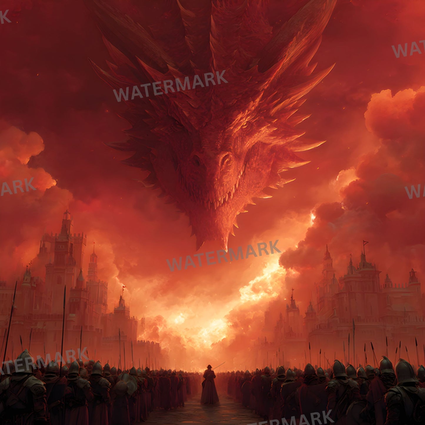 Fiery Battlefield Digital Backdrop, Cataclysm Background for Epic Fantasy Photography, Image for Composites, Gamer Stream Background