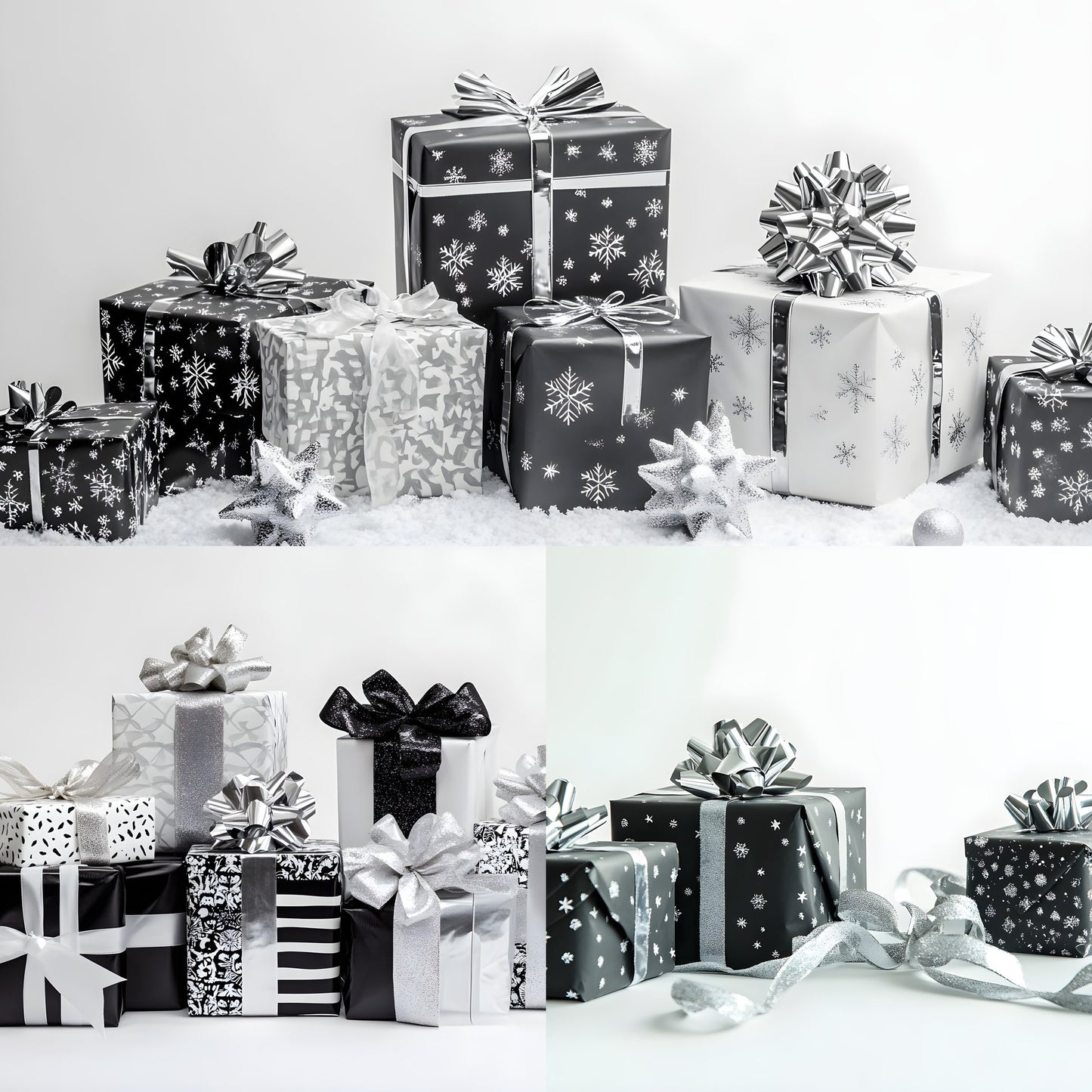 Christmas Backdrops Photography, Holiday Photo Backgrounds, Gift Display Digital Backdrop, Winter Scene, Festive Photography, Christmas Gift Display
