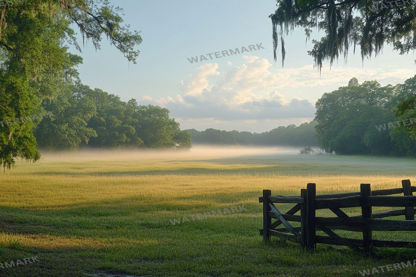 Misty Morning Fields Backdrops, Serene Countryside Digital Backgrounds, Sunrise Nature Photography Props, Rural Landscape Composites