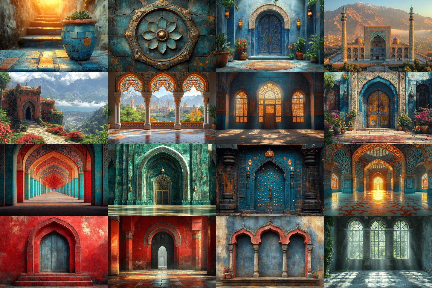 Ancient Civilizations Backdrop: 1PNGs - Historical Ruin Photography, Lost Empire Archaeological Scene, Old World Temple Digital Backdrop