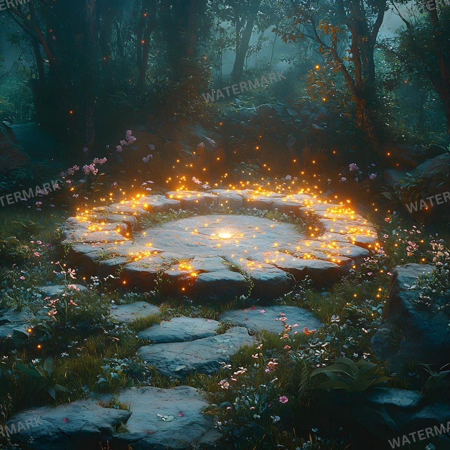 Enchanting Fairy Tale Photoshop Overlay Backdrops - 1Magical Forest, Arch, and Pathway Scenes for Fantasy Photography & Digital Backdrops
