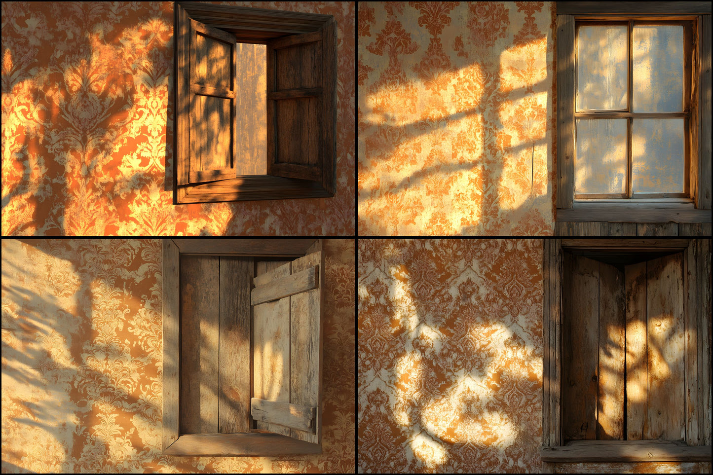 Rustic Golden Light Digital Backdrop, Warm Photography Background for Portraits, Photo Wallpaper, Dreamy Fall Scene, Printable Photo Booth