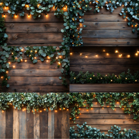 Rustic Barnwood Digital Backdrop Set, Farmhouse Photography Backgrounds, Ratios for Rustic Portraits, Country Photo Overlays, Barn Wood Textures