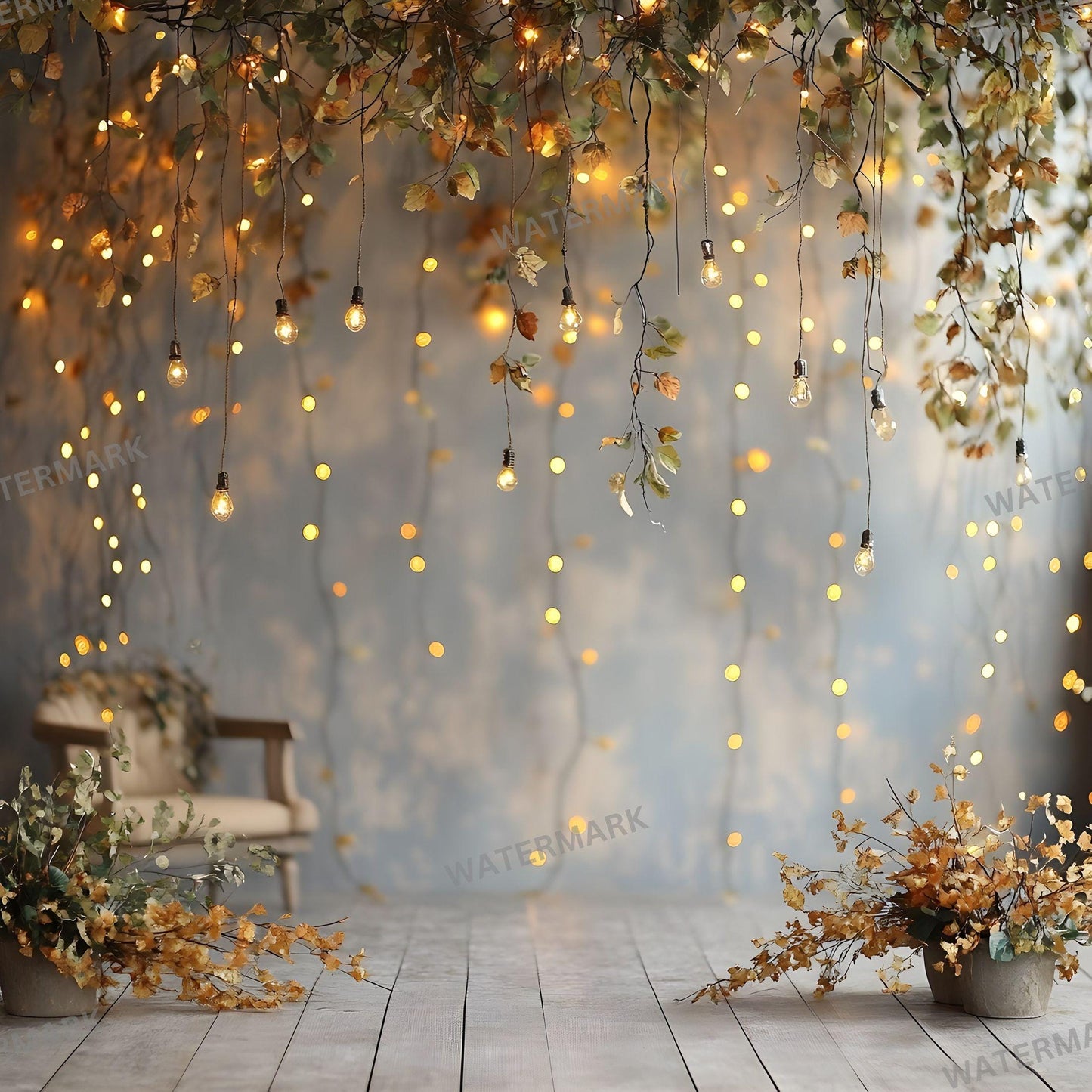 Twinkling Stars Fairy Photography Backdrop 96x96px - Ideal for Studio Portraits  Composites