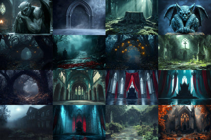 Gothic Photography Backdrops  High-Res PNG Images 00x00px for Dark Aesthetic Projects  Artistic Creations - Gothic Backgrounds