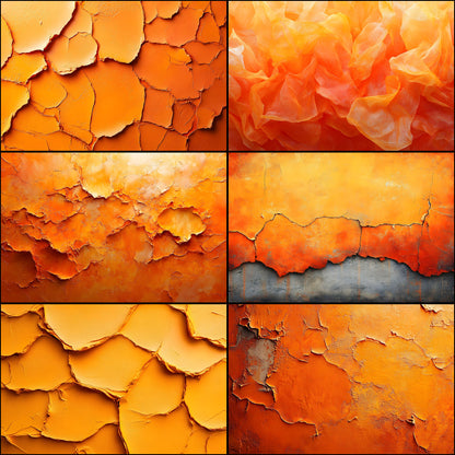 Orange Textured Ethereal Digital Backdrop, Fine Art Photography Background, Photography, Artistic Portrait, Dreamy Photo Overlays, JPEG