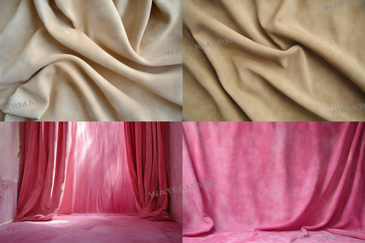 Texture Photography Backdrops, Fabric Backgrounds, Digital Textures for Photoshop, Studio Backdrops, and Draped Overlay PNGs