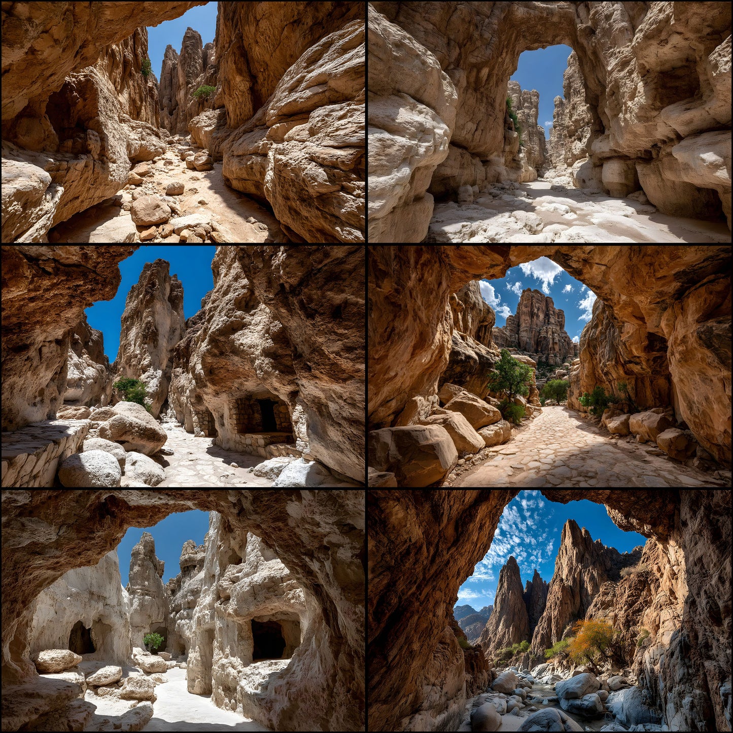 Sun-Bleached Desert Canyon Rocks Digital Backdrop, Photography Background, Scenic Photo Prop, Western Theme, Nature Photography