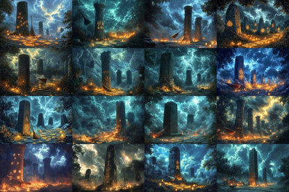 WITCH BROOMSTICK BACKDROPS - Digital Photo Editing Overlay - Warm Aesthetic for Artists  Photographers