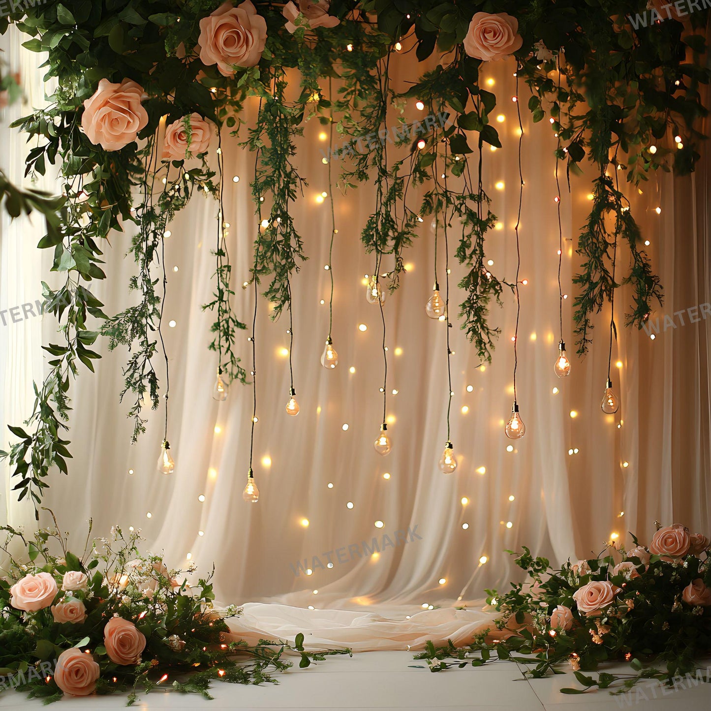 Twinkling Stars Fairy Photography Backdrop 96x96px - Ideal for Studio Portraits  Composites