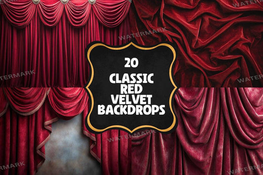 Classic Red Velvet Photography Backdrops - 2Warm Aesthetic PNGs 00x00px for Artists  Designers - Commercial Use Allowed