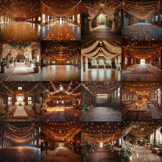 Rustic Barn Backdrops for Master Overlay, Photoshop Composites, Digital Backgrounds, Wedding Backdrops, Country Scene Textures