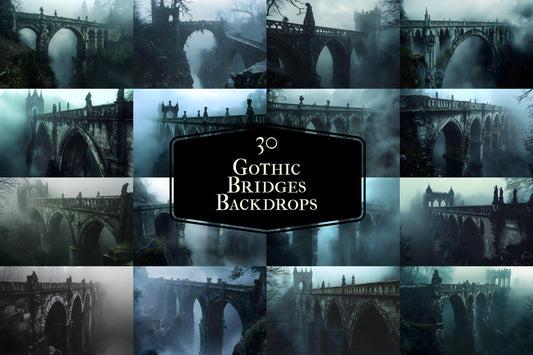 Gothic Bridges Backdrops - Stunning 3High-Resolution PNG Images 00x00px for Commercial Creative Projects