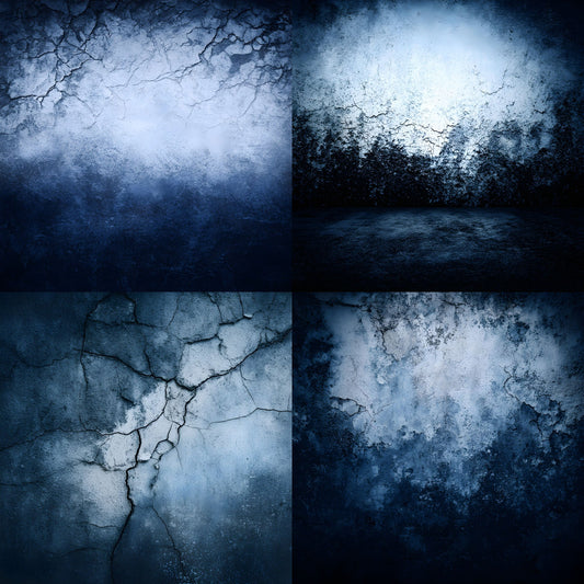 Navy Blue White Photography Backdrop, Dark Abstract Background for Portraits, Digital Download, for Social Media, Modern Photo Booth Prop