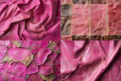 Weathered Pink Leather Backdrops for Photography Overlays  Warm PNGs for Artists  Designers  00x00px