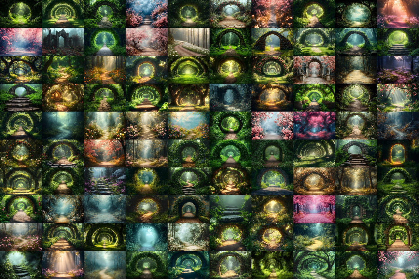 Enchanted Forest Backdrops, Photography ��������� Magical Forest Storytelling Backgrounds, Magic Woodland, Fairytale & Floral Backdrops
