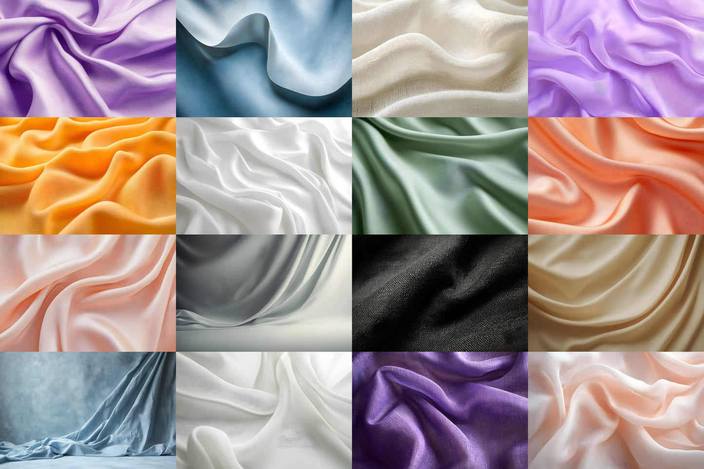 Fabric Texture Backdrops, Fabric Backgrounds, Digital Textures for Photoshop, Studio Backdrops, and Master Overlay PNGs, Textures