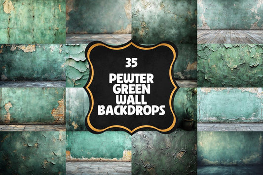 Warm Inviting Pewter Green Wall Backdrops for Photographers  Digital Artists - 00x00px PNGs 32 Aesthetic Images