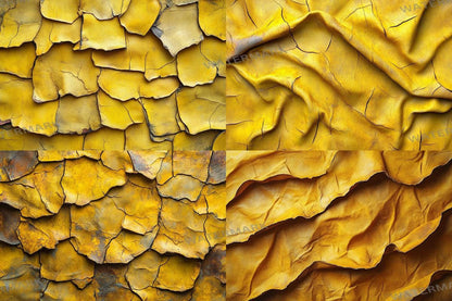 Weathered Yellow Leather Backdrops for Photoshop - 4Warm Textures 00x00px