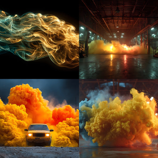 Yellow Smoke Photography Backdrop, Abstract Texture Background for Portraits, Dramatic Fine Art Digital Download, Photo Overlays