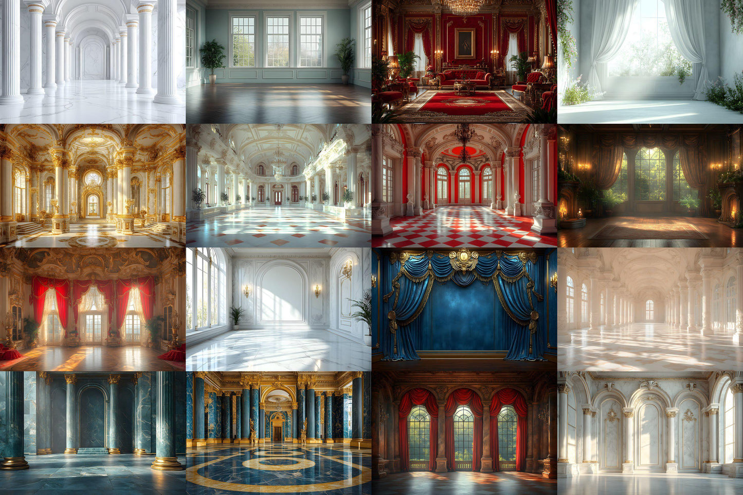 Regal Room Backdrops, Photography, Photoshop, Portrait Backgrounds, Weddings Backdrops, Maternity Backgrounds, Luxury, Architecture