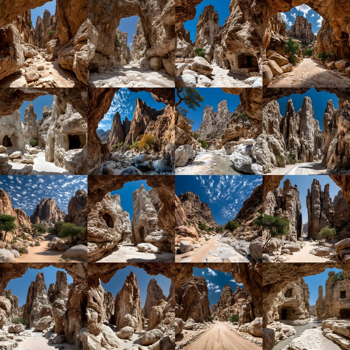 Sun-Bleached Desert Canyon Rocks Digital Backdrop, Photography Background, Scenic Photo Prop, Western Theme, Nature Photography