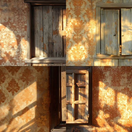 Rustic Golden Light Digital Backdrop, Warm Photography Backgrounds, Photo Wallpaper, Portrait Photography, Dreamy Photo Overlays