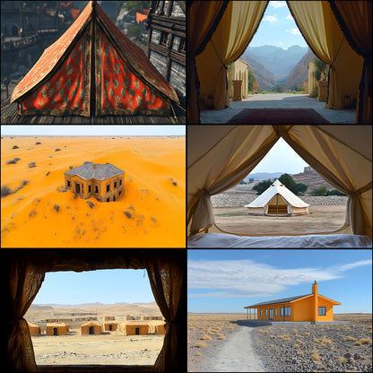Desert Oasis Tent Digital Backdrop, Luxury Arabian Nights Background, Photography Prop, High-Res Image, Dreamy Scene, Instant Download