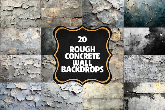 Textured Concrete Wall Photography Backdrops for Digital Artists Designers  Photographers - Warm Aesthetic 00x00px