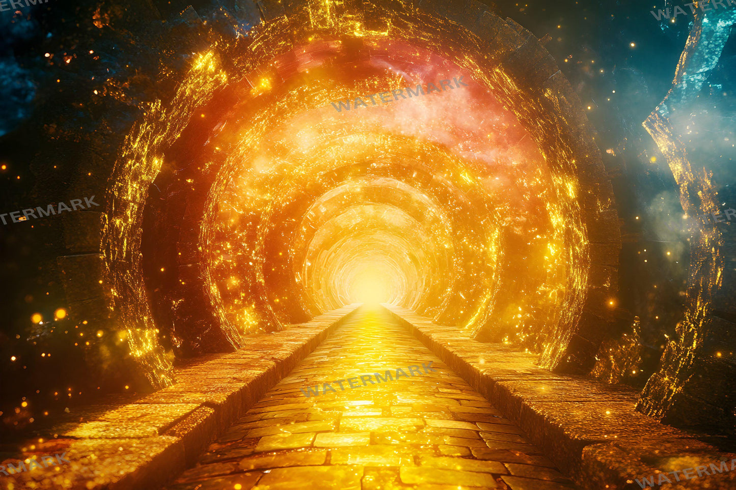 Magic Portal in Yellow Brick Road_4Images_Wizard of Oz Backdrops | Dorothy Wizard of OZ Backdrops