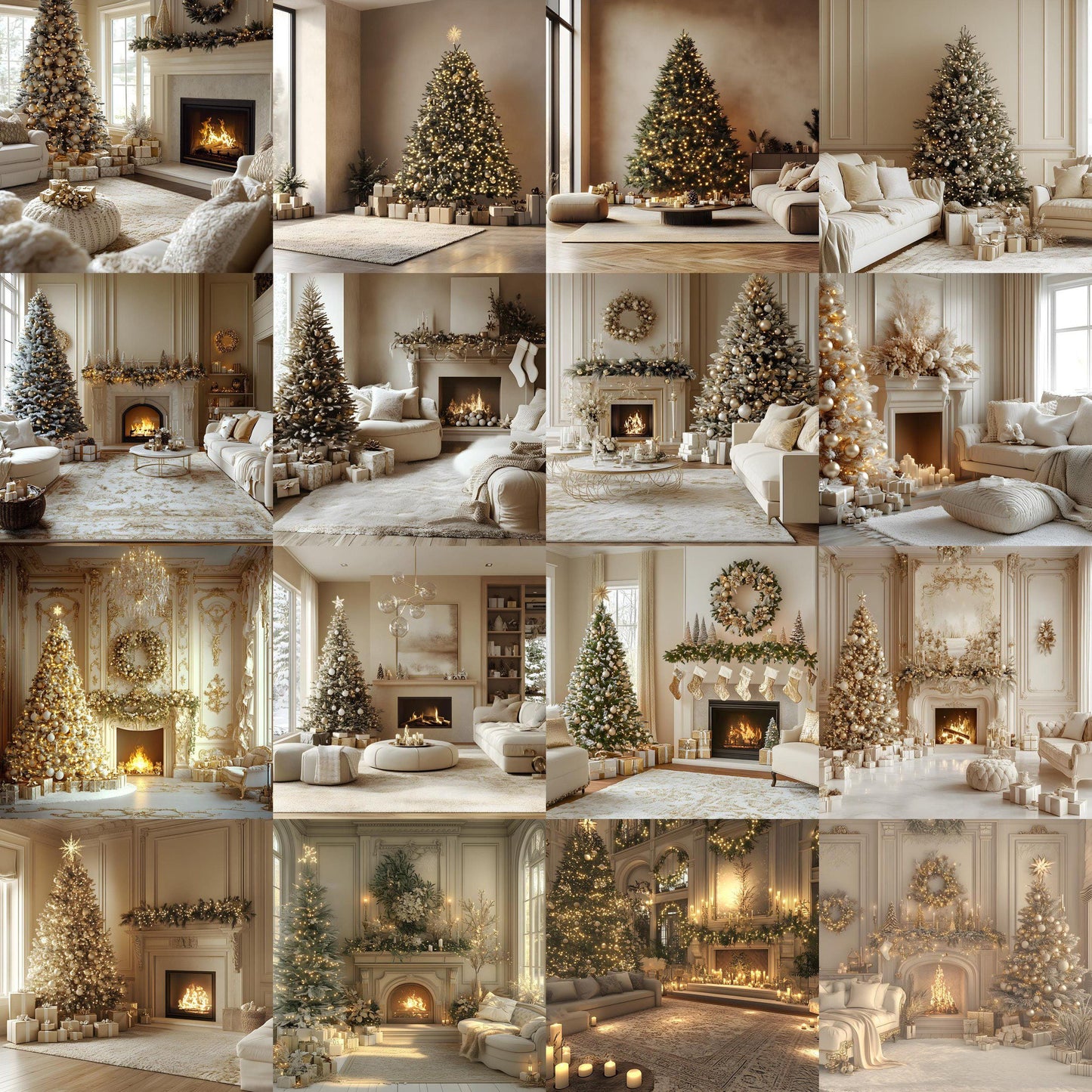 Golden Noel Christmas Backdrop, Digital Backdrop, Santa Christmas Backdrop For Kids Family, Festive Digital Download Christmas Background
