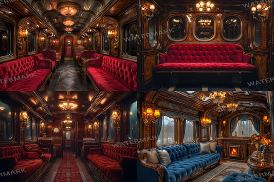 Art Deco Palace Backdrops for Glamorous Photography, Vintage Luxury Digital Backgrounds, Elegant Event Decor and Architectural Designs