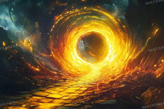 Magic Portal in Yellow Brick Road_4Images_Wizard of Oz Backdrops | Dorothy Wizard of OZ Backdrops