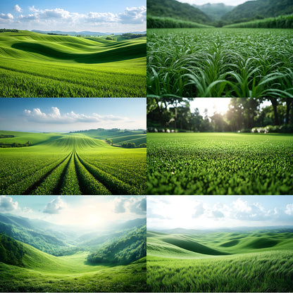 Digital Backdrop Natural Field Photography Background  for Portrait Photo Editing Composite Overlays High Resolution Images