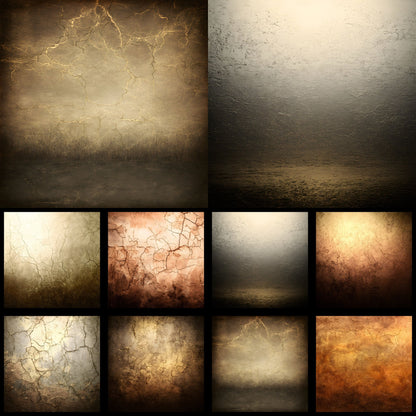 Bronze Shimmer Digital Backdrop, Metallic Texture Photography Background, Square Format Portrait Photo Booth Prop, Elegant Bronze Overlay for Composites