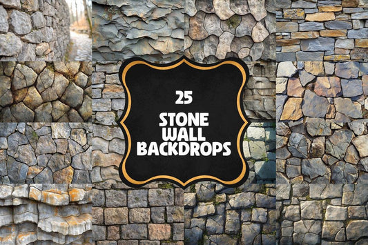 Warm Inviting Textured Stone Wall Backdrops for Digital Art  Photography  00x00px PNG Files  Commercial Use Allowed