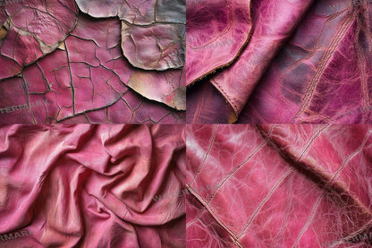 Weathered Pink Leather Backdrops for Photography Overlays  Warm PNGs for Artists  Designers  00x00px
