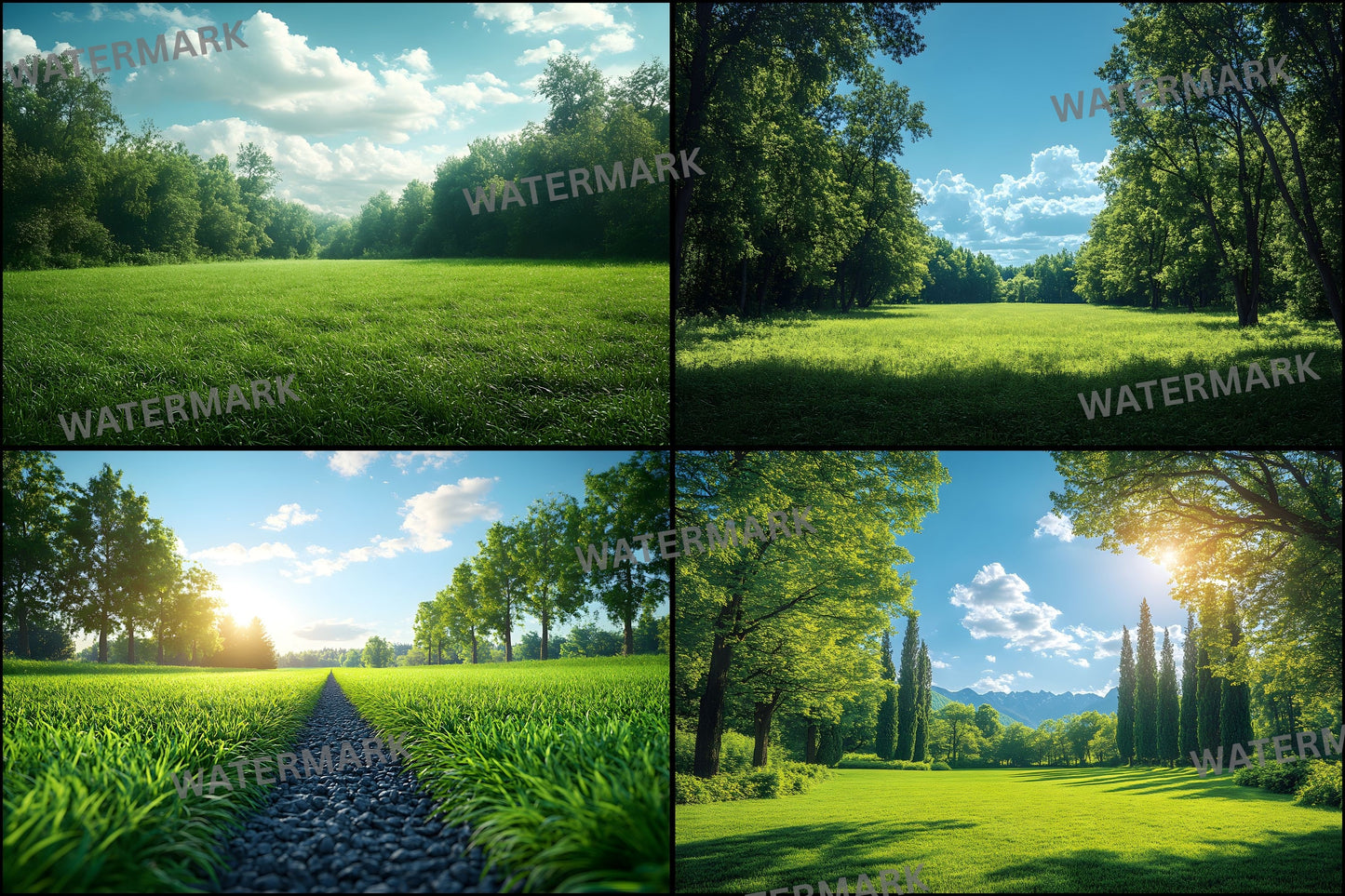 Sporty Field Backdrop, Natural Background, Serene Scene Digital Download for Photography, Athlete Sports Photo, Outdoor Scenery
