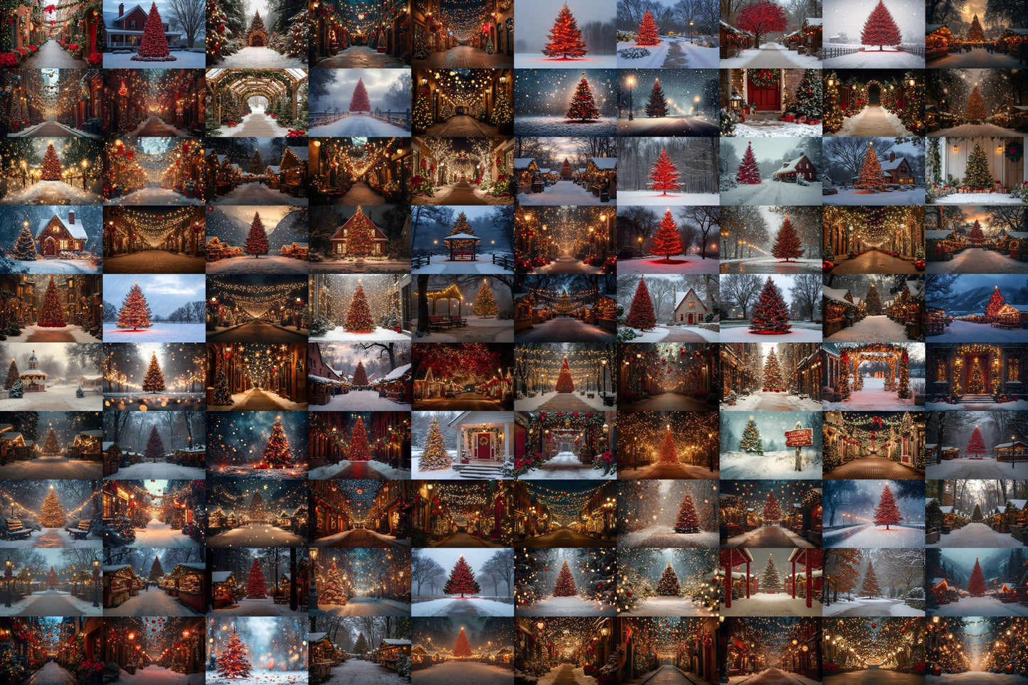 Christmas Photography Backdrops, Horizontal 00x00px Digital Backdrops, 3:2 Ratio, Photoshop Overlays, Festive Christmas Background