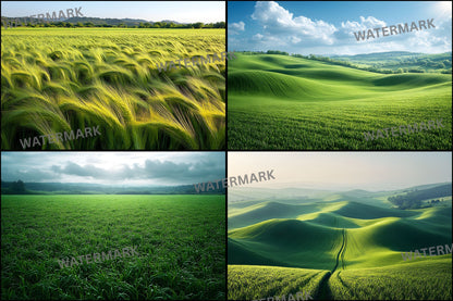 Digital Backdrop Natural Field Photography Background  for Portrait Photo Editing Composite Overlays High Resolution Images