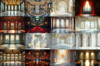 Regal Room Backdrops, Photography, Photoshop, Portrait Backgrounds, Weddings Backdrops, Maternity Backgrounds, Luxury, Architecture