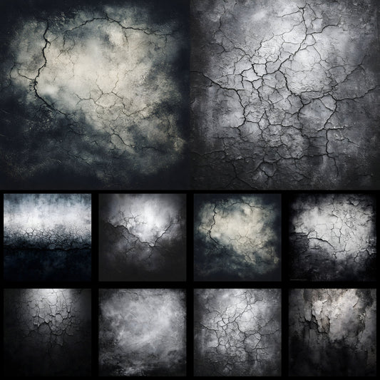 Black Gray Grid Digital Backdrop, Dark Photography Background for Product, Abstract Texture Photo Prop, Modern Square Image for Etsy Shop