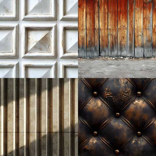 Brown Vintage Textured Wall Digital Backdrop, Photography Background for Portrait, Rustic Photo Booth, High-Resolution Images