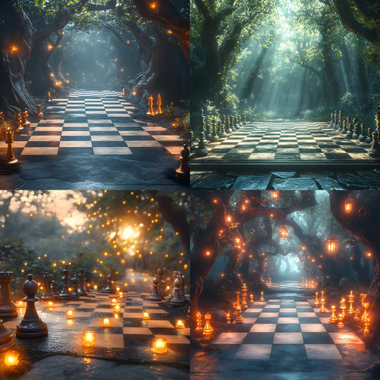 Alice in Wonderland Chessboard Backdrop, Fantasy Photography Background, Digital Download for Portrait, Photo Booth Prop