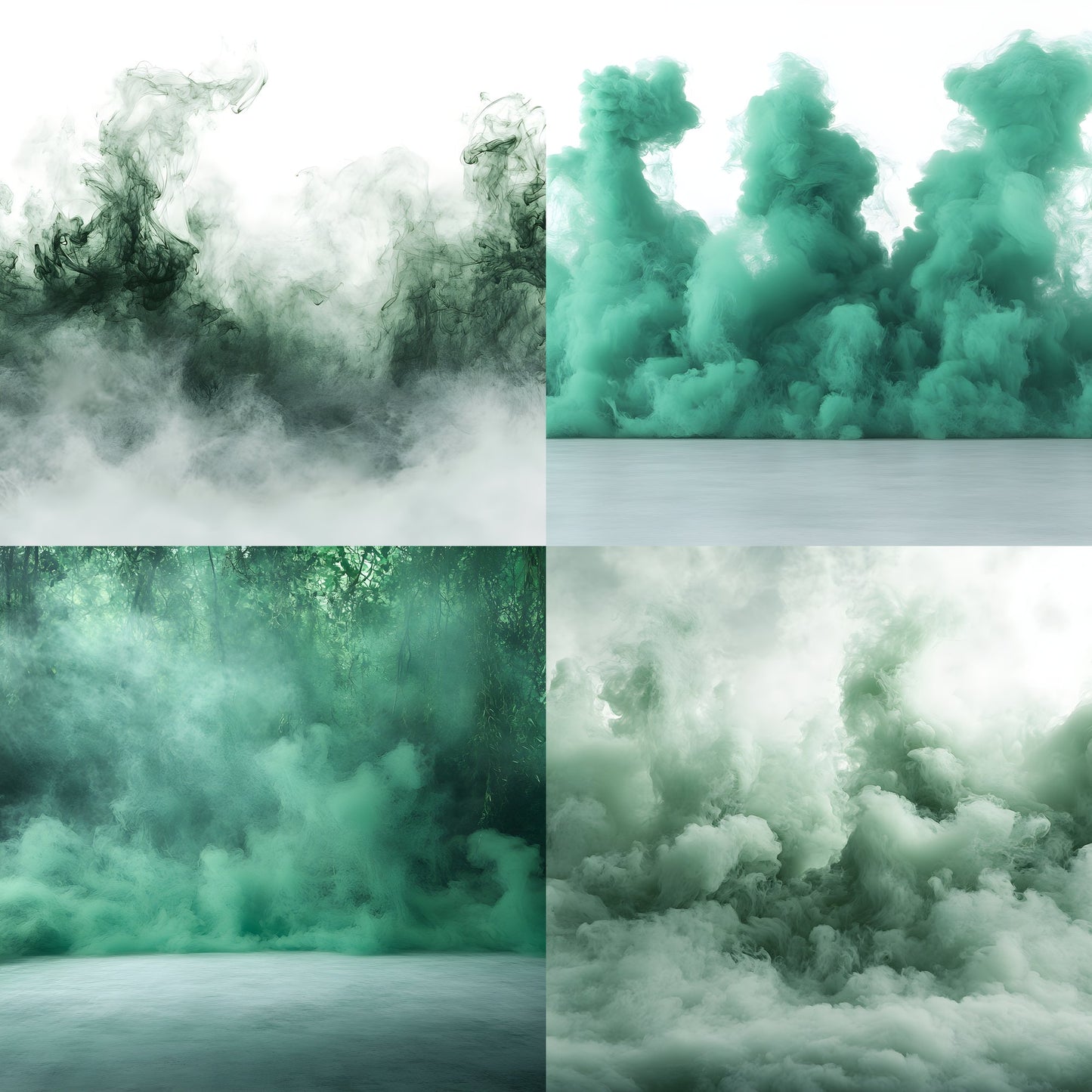 Green Smoke Sports Photography Backdrop Set, Action Photo Backgrounds for Athlete Portraits, Digital Download, Sports Team Pictures