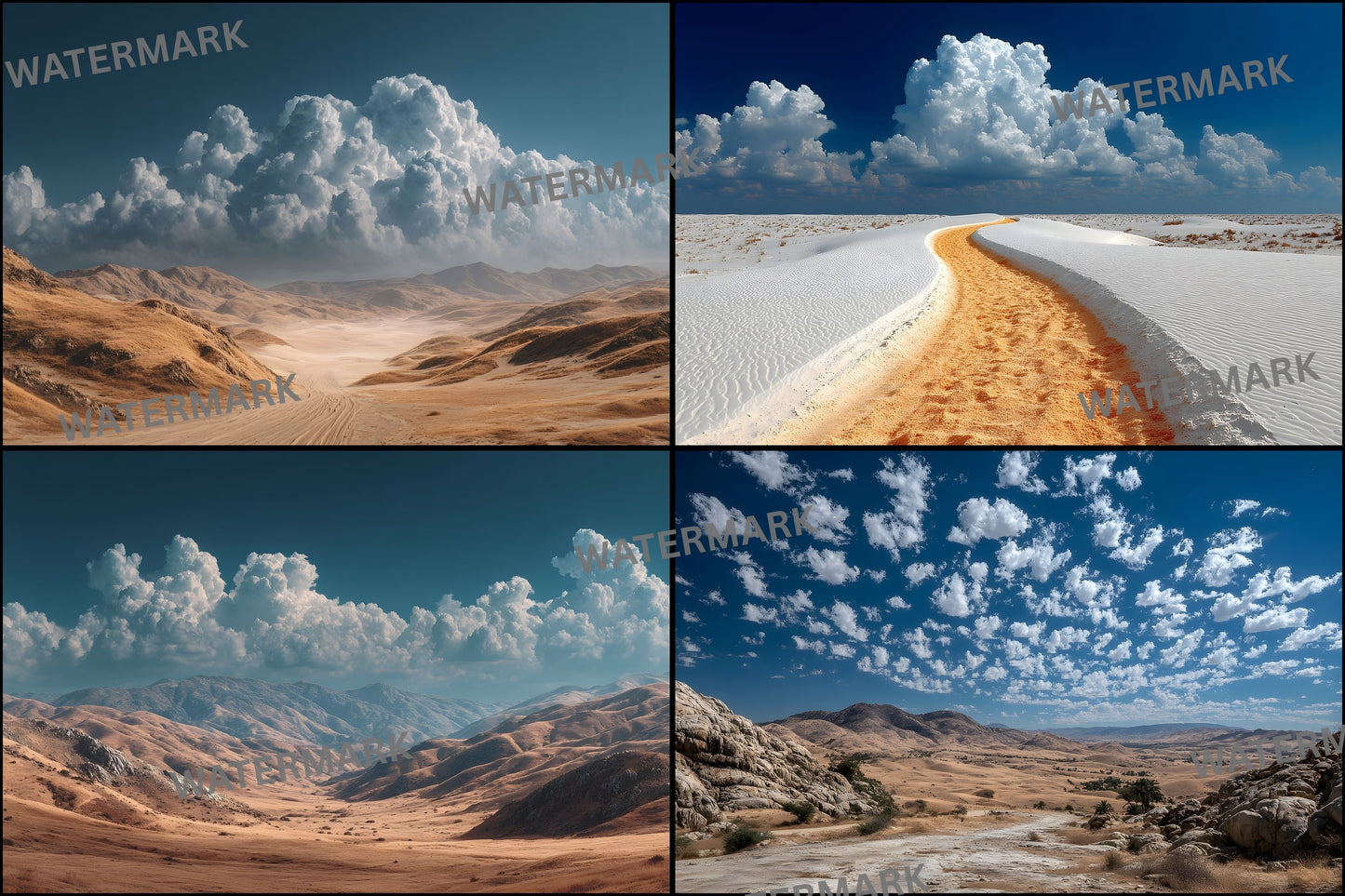 Vast Desert Digital Backdrop, Rolling Sand Dunes Background, Photography, Printable Photography Background, Scenic Photo Prop
