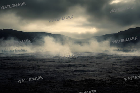 Desolate Battlefield Digital Backdrop, Macbeth Inspired Background for Dramatic Composites, Fantasy Photography, Dark Moody Scene, Storytelling Art