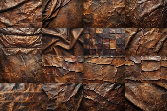 Weathered Leather Texture Backdrops for Photo Editing  Warm Aesthetic PNGs 00x00px for Digital Artists and Photographers